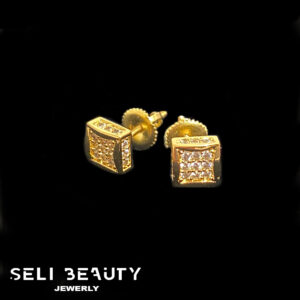 Home Electronics #23. Gold Stud earrings