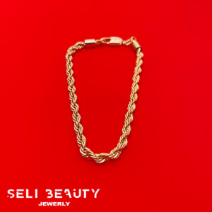 #4.Bracelet Layered Gold Plated
